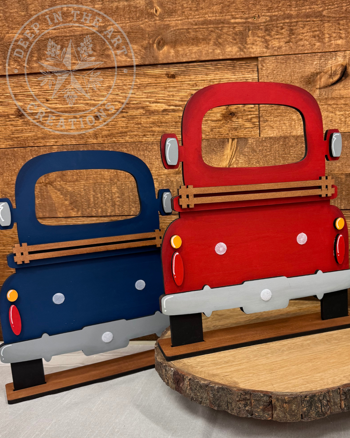 Interchangeable Farmhouse Truck Stand