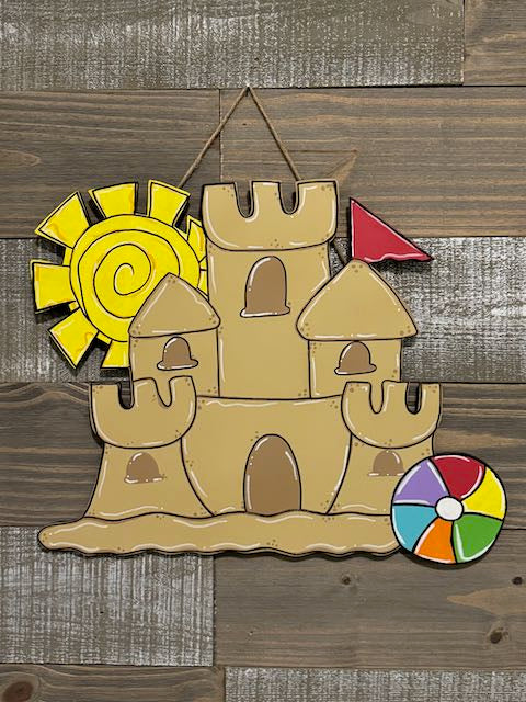 Sandcastle Door Hanger